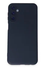 Newface Samsung Galaxy M14 5G Kılıf Nano içi Kadife Silikon - Lacivert