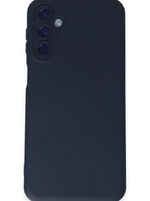 Newface Samsung Galaxy M14 5G Kılıf Nano içi Kadife Silikon - Lacivert