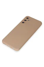 Newface Samsung Galaxy M14 5G Kılıf Nano içi Kadife Silikon - Pudra - Görsel 4