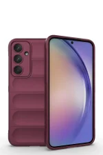 Newface Samsung Galaxy M14 5G Kılıf Optimum Silikon - Bordo