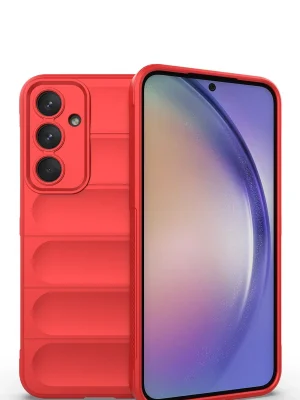 Newface Samsung Galaxy M14 5G Kılıf Optimum Silikon - Kırmızı