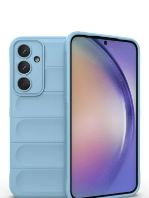 Newface Samsung Galaxy M14 5G Kılıf Optimum Silikon - Sky Blue