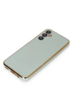 Newface Samsung Galaxy M14 5G Kılıf Volet Silikon - Açık Yeşil - Görsel 4