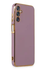 Newface Samsung Galaxy M14 5G Kılıf Volet Silikon - Mor - Görsel 2