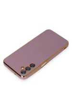 Newface Samsung Galaxy M14 5G Kılıf Volet Silikon - Mor - Görsel 3