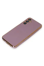 Newface Samsung Galaxy M14 5G Kılıf Volet Silikon - Mor - Görsel 4