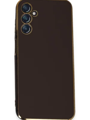 Newface Samsung Galaxy M14 5G Kılıf Volet Silikon - Siyah