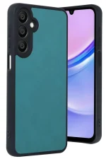 Newface Samsung Galaxy M15 Kılıf Aras Deri Kapak - Açık Yeşil - Görsel 2