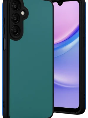 Newface Samsung Galaxy M15 Kılıf Aras Deri Kapak - Açık Yeşil