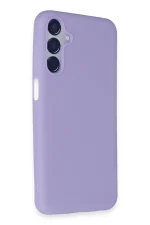 Newface Samsung Galaxy M15 Kılıf First Silikon - Lila