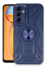 Newface Samsung Galaxy M15 Kılıf Lincoln Silikon - Lacivert