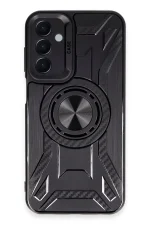 Newface Samsung Galaxy M15 Kılıf Lincoln Silikon - Siyah - Görsel 2