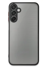 Newface Samsung Galaxy M15 Kılıf Montreal Silikon Kapak - Siyah