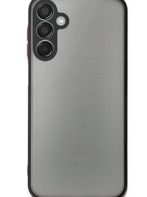 Newface Samsung Galaxy M15 Kılıf Montreal Silikon Kapak - Siyah