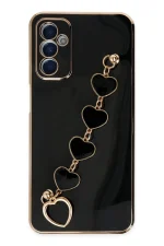 Newface Samsung Galaxy M23 Kılıf Esila Silikon - Siyah - Görsel 2