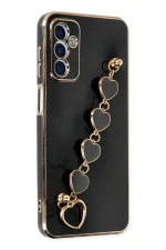 Newface Samsung Galaxy M23 Kılıf Esila Silikon - Siyah