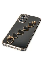 Newface Samsung Galaxy M23 Kılıf Esila Silikon - Siyah - Görsel 4