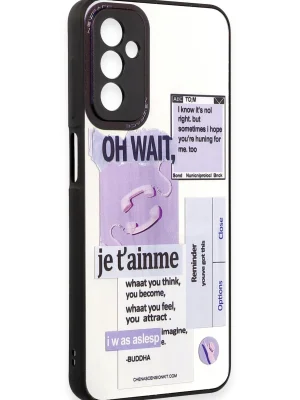 Newface Samsung Galaxy M23 Kılıf Mirror Desenli Kapak - Mirror - 4