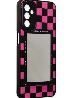 Newface Samsung Galaxy M23 Kılıf Mirror Desenli Kapak - Mirror - 8