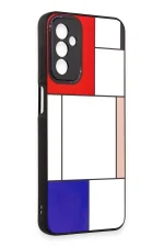 Newface Samsung Galaxy M23 Kılıf Mirror Desenli Kapak - Mirror - 9