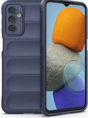 Newface Samsung Galaxy M23 Kılıf Optimum Silikon - Lacivert