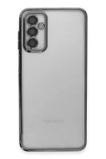 Newface Samsung Galaxy M23 Kılıf Razer Lensli Silikon - Siyah - Görsel 2