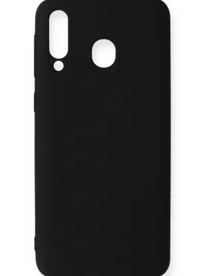 Newface Samsung Galaxy M30 Kılıf First Silikon - Siyah