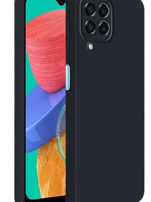 Newface Samsung Galaxy M33 Kılıf First Silikon - Siyah