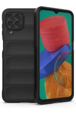 Newface Samsung Galaxy M33 Kılıf Optimum Silikon - Siyah