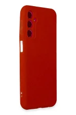 Newface Samsung Galaxy M34 5G Kılıf First Silikon - Kırmızı - Görsel 2