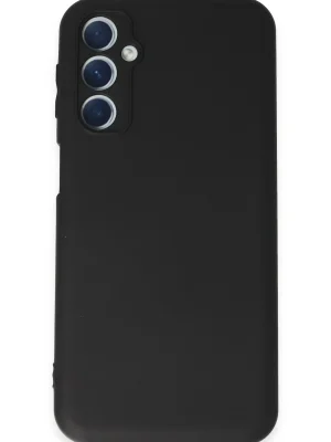 Newface Samsung Galaxy M34 5G Kılıf First Silikon - Siyah