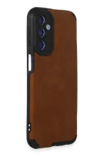 Newface Samsung Galaxy M34 5G Kılıf Loop Deri Silikon - Kahverengi - Görsel 2