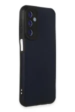 Newface Samsung Galaxy M34 5G Kılıf Loop Deri Silikon - Lacivert - Görsel 2