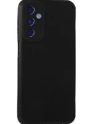 Newface Samsung Galaxy M34 5G Kılıf Loop Deri Silikon - Siyah