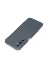 Newface Samsung Galaxy M34 5G Kılıf Nano içi Kadife Silikon - Gri - Görsel 3