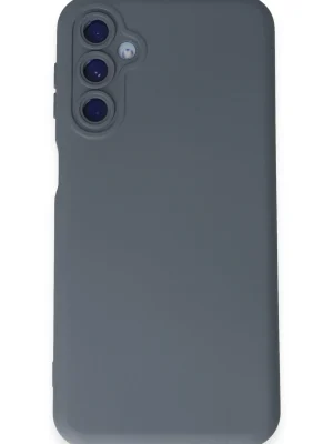 Newface Samsung Galaxy M34 5G Kılıf Nano içi Kadife Silikon - Gri