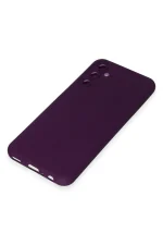 Newface Samsung Galaxy M34 5G Kılıf Nano içi Kadife Silikon - Mor - Görsel 4