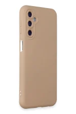 Newface Samsung Galaxy M34 5G Kılıf Nano içi Kadife Silikon - Pudra - Görsel 2