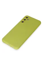 Newface Samsung Galaxy M34 5G Kılıf Nano içi Kadife Silikon - Sarı - Görsel 4