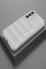 Newface Samsung Galaxy M34 5G Kılıf Optimum Silikon - Krem - Görsel 2