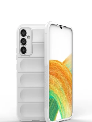 Newface Samsung Galaxy M34 5G Kılıf Optimum Silikon - Krem