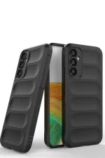 Newface Samsung Galaxy M34 5G Kılıf Optimum Silikon - Siyah - Görsel 3