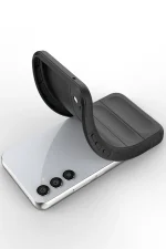 Newface Samsung Galaxy M34 5G Kılıf Optimum Silikon - Siyah - Görsel 4