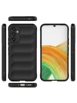 Newface Samsung Galaxy M34 5G Kılıf Optimum Silikon - Siyah