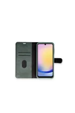 Newface Samsung Galaxy M34 5G Kılıf Trend S Plus Kapaklı Kılıf - Taba - Görsel 3