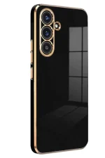 Newface Samsung Galaxy M34 5G Kılıf Volet Silikon - Siyah