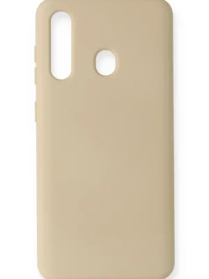 Newface Samsung Galaxy M40 Kılıf Nano içi Kadife Silikon - Kemik