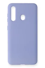 Newface Samsung Galaxy M40 Kılıf Nano içi Kadife Silikon - Lila
