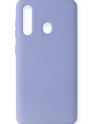Newface Samsung Galaxy M40 Kılıf Nano içi Kadife Silikon - Lila