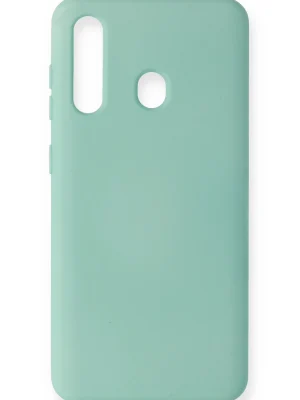 Newface Samsung Galaxy M40 Kılıf Nano içi Kadife Silikon - Turkuaz